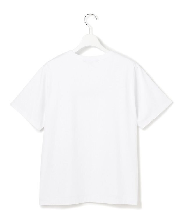 23区 【~6/28まで受注生産】カスタマイズ 立体刺繍 半袖 Tシャツ ホワイト×ブラック