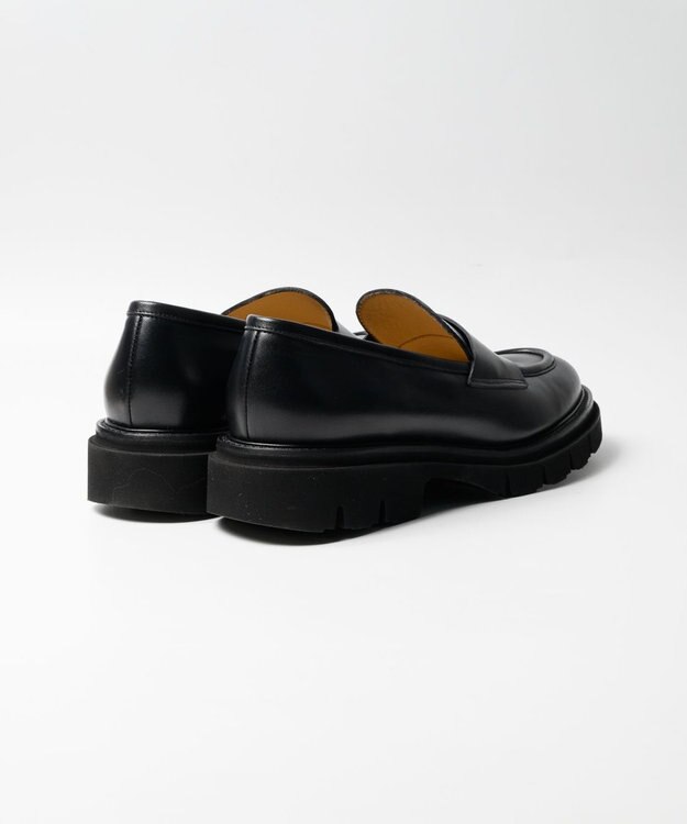 BONTRE 【LucaGrossi/ルカグロッシ】軽量厚底ローファー/G815M-VS ブラック