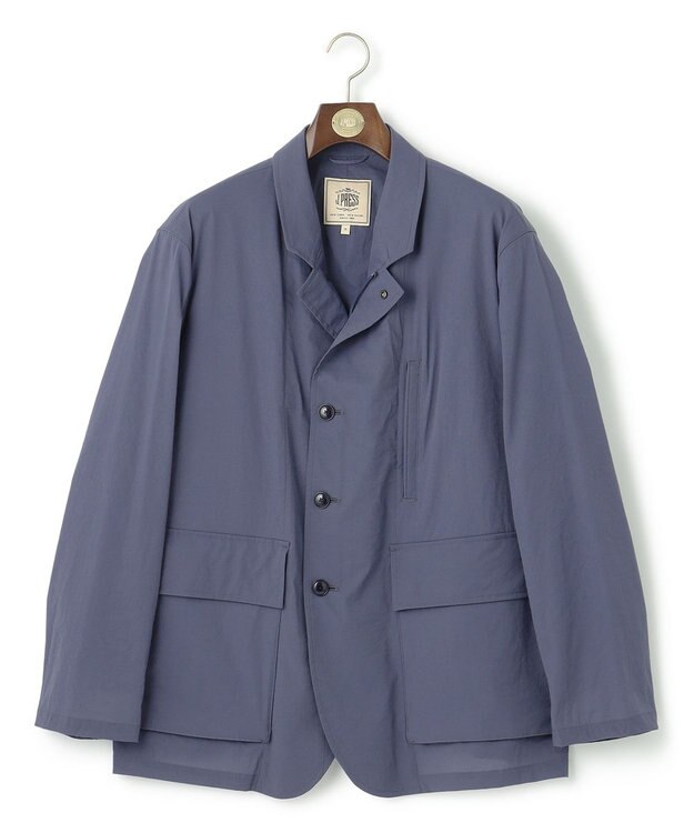 J.PRESS MEN 【KING SIZE】【MECHANICAL】【ハイパワーストレッチ / 撥水】ドライビングジャケットブルゾン ダルブルー系