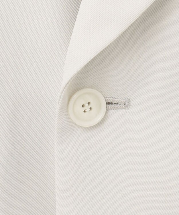 NAVE ウールポリエステルツイル ジレ アイボリー系