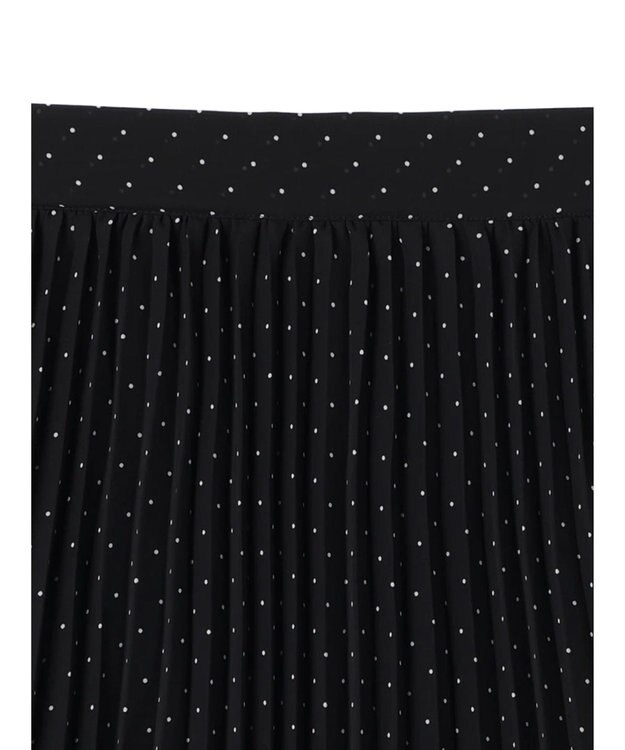 earth music&ecology すきな丈シフォンプリーツスカート Dot