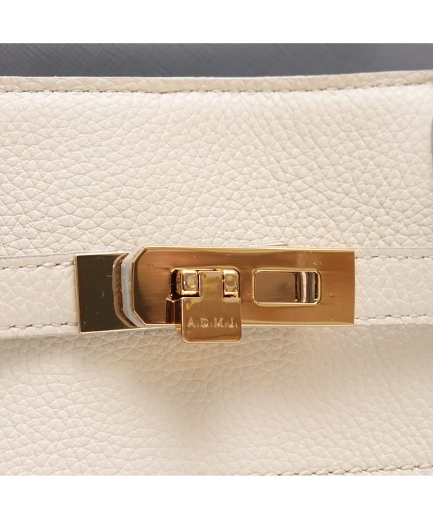 A.D.M.J. 【牛革】モーツァルト/前金具付トート33cm(Dカン＋) MOON