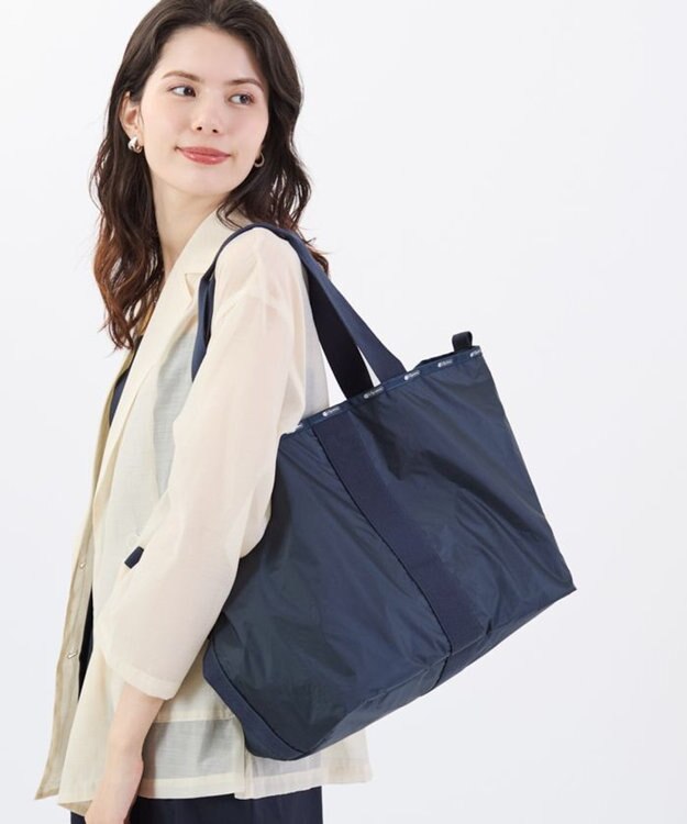 ESSENTIAL LG OPEN TOTE/ダークブルーC / LeSportsac | ファッション