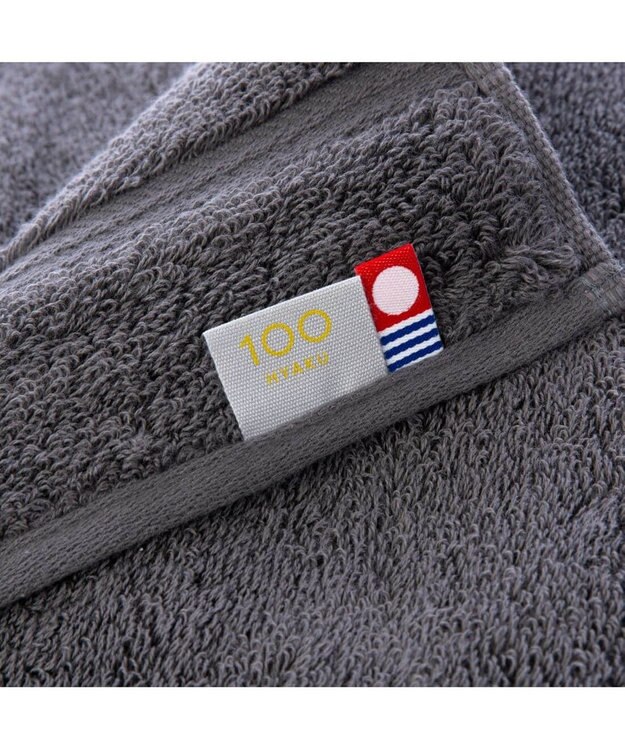 PRESENTERS ROOM 100（HYAKU） / 今治フェイスタオル グレー -