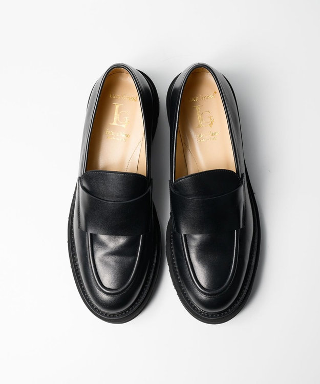 LucaGrossi/ルカグロッシ】 厚底コインローファー/G815M-UA