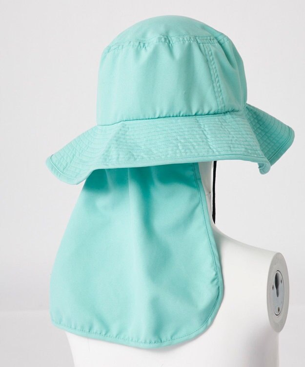 OP／FILA 【Ocean Pacific】日除け付き無地サーフハット ミント