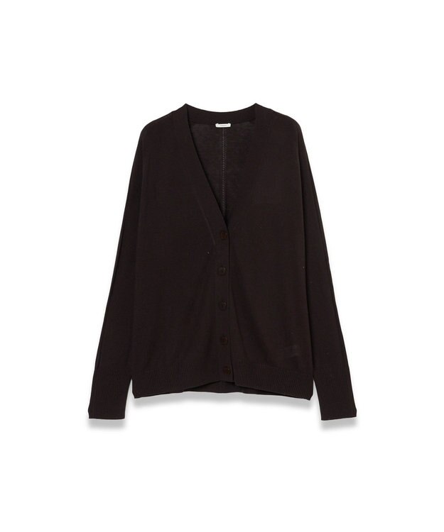 JOSEPH スーパーファインシルク　カーディガン Espresso