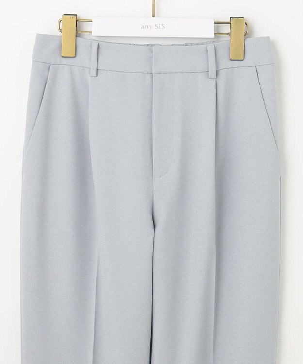 ANY SIS S 【UVカット / 接触冷感 / 吸水速乾】スマートビューティストレッチ テーパード パンツ ブルーグレー