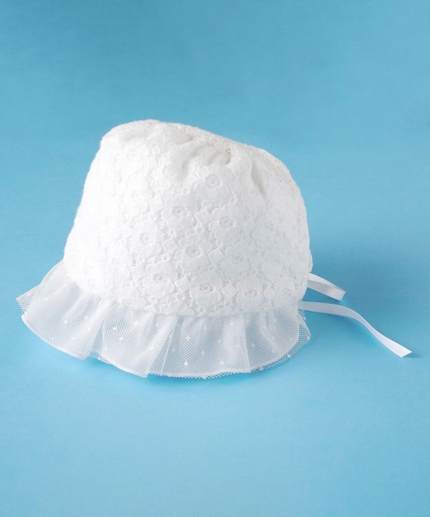 MIKI HOUSE HOT BISCUITS 【ミキハウス】【50-60cm】セレモニードレスセット【通年向け】 白