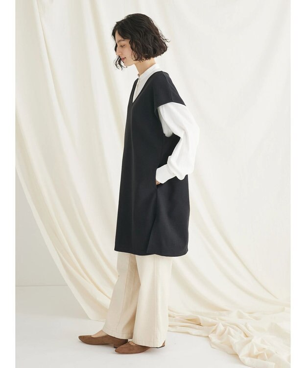 CRAFT STANDARD BOUTIQUE 圧縮ニットソージレ Black