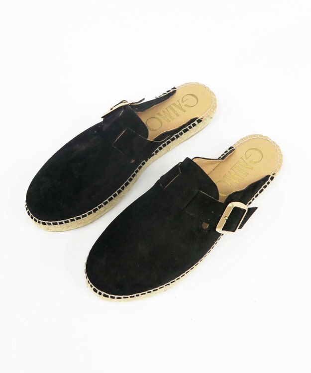 gaimo 【GAIMO/ガイモ】フラットジュートミュールサンダル/QUIANA ブラック