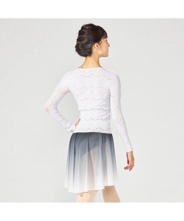 Chacott スカート ブラックグラデーション