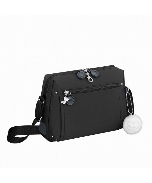 ACE BAGS & LUGGAGE Kanana project PJ8-3rd フリーウェイバッグ ショルダーバッグ 62105 ヨコ型 カナナ プロジェクト ブラック