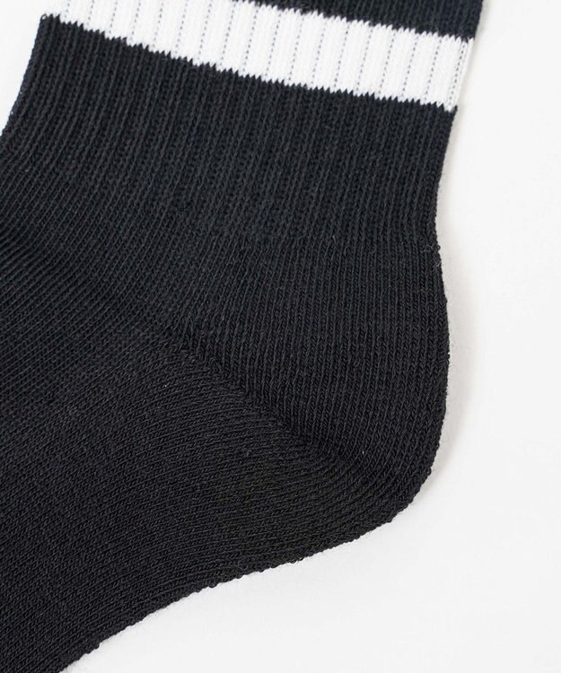 WEGO 2ラインソックス ブラック