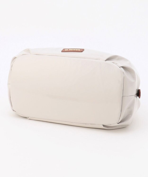 LA BAGAGERIE ソフトエナメル2WAYハンドバッグ Mサイズ アイボリー