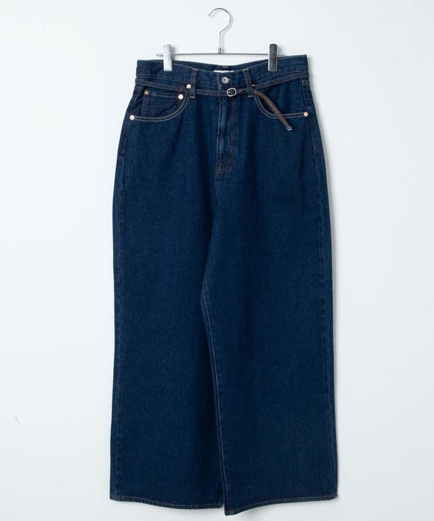 WEGO 【ユニセックス着用ITEM/】スーパーバギージーンズ デニム濃色