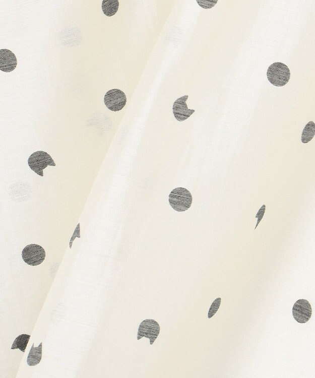 ANY KIDS ネコ×ドット スカート エクリュ