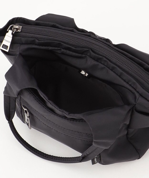 Y'SACCS 【Y’SACCS vous et】ラウンド2WAYミニトート ブラック