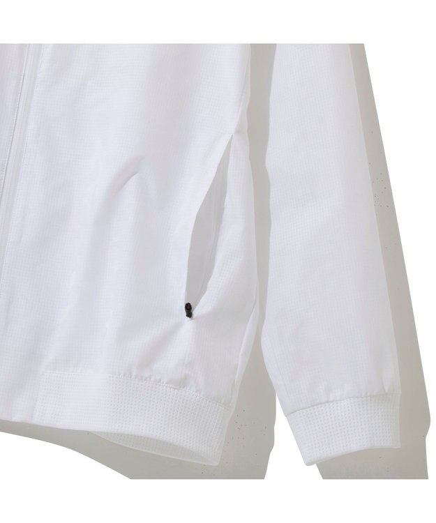 ZERO HALLIBURTON クールドッツ カモフラージュ ブルゾン ZHG-A4S10A 82822 ゴルフウェア ホワイト