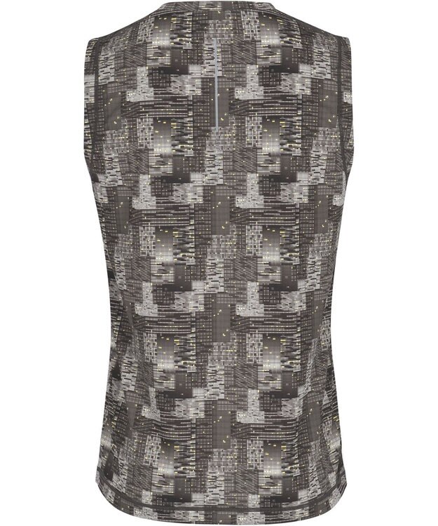 CW-X 【MEN】 CW-X トップス 【薄軽ランニングシャツ】 ノースリーブ タンクトップ Ｕネック 吸汗速乾性(本体) メンズ DLO150 /ワコール シルバーグレー