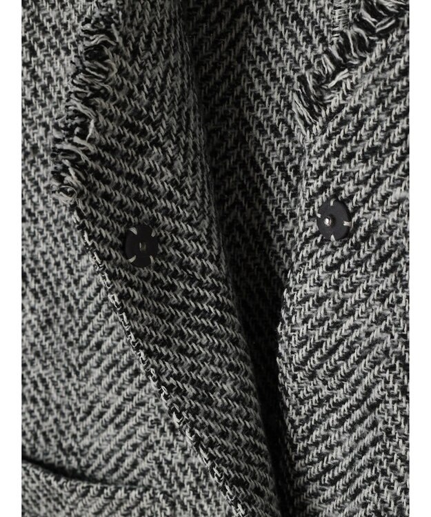 Green Parks ツイードベスト Gray