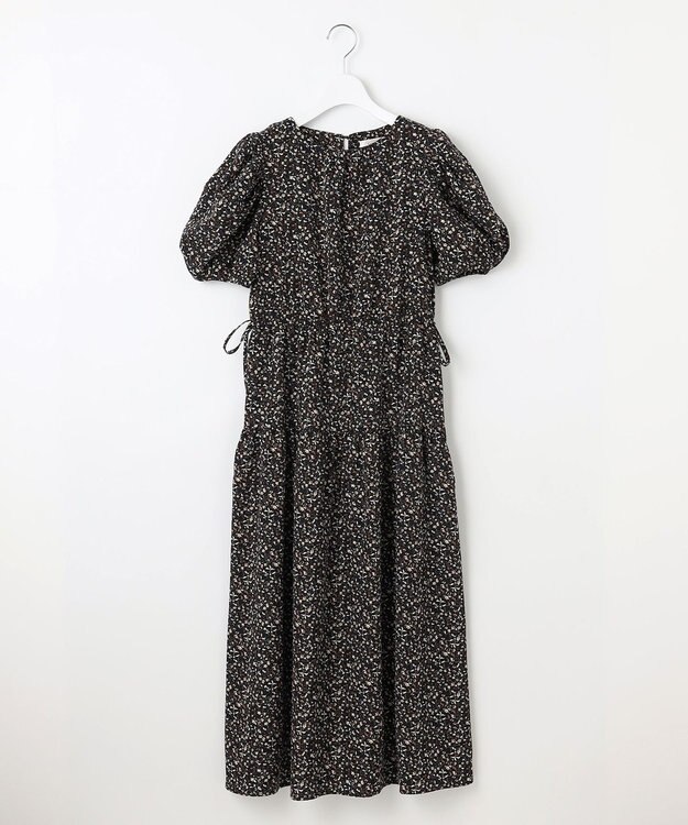 Feroux サマープリント ワンピース ブラック系1