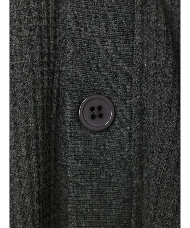 CRAFT STANDARD BOUTIQUE ワッフルカーディガン Gray