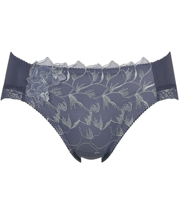 Wing ショーツ　【スキマフィットブラ】　KB2363とペア　やさしいフィット感　はきこみ丈あさめ　ウイング／ワコール　KF2863 グレー