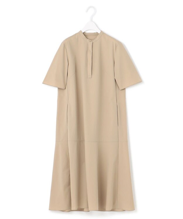 ICB 【接触冷感・UVカット・撥水・洗える】 プルーフ4WAYタフタ ワンピース ベージュ系