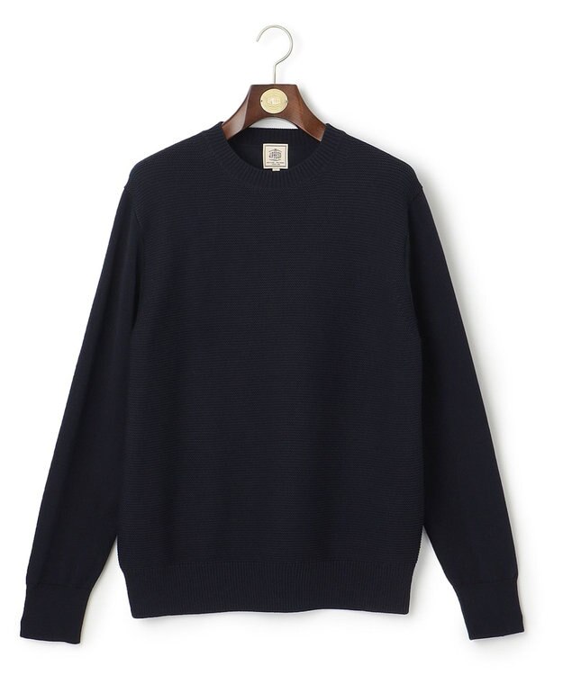 J.PRESS MEN ドライメッシュセーター ネイビー系