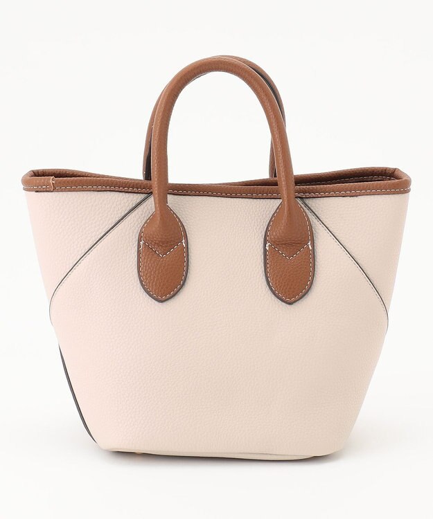 LA BAGAGERIE 【maison vert】 【シュリンク合皮・軽量】変形2WAYミニバッグ ライトグレー