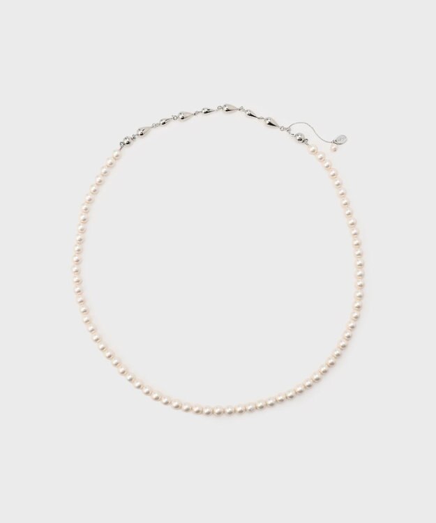 GRACE CONTINENTAL パールマルチwayネックレス シルバー
