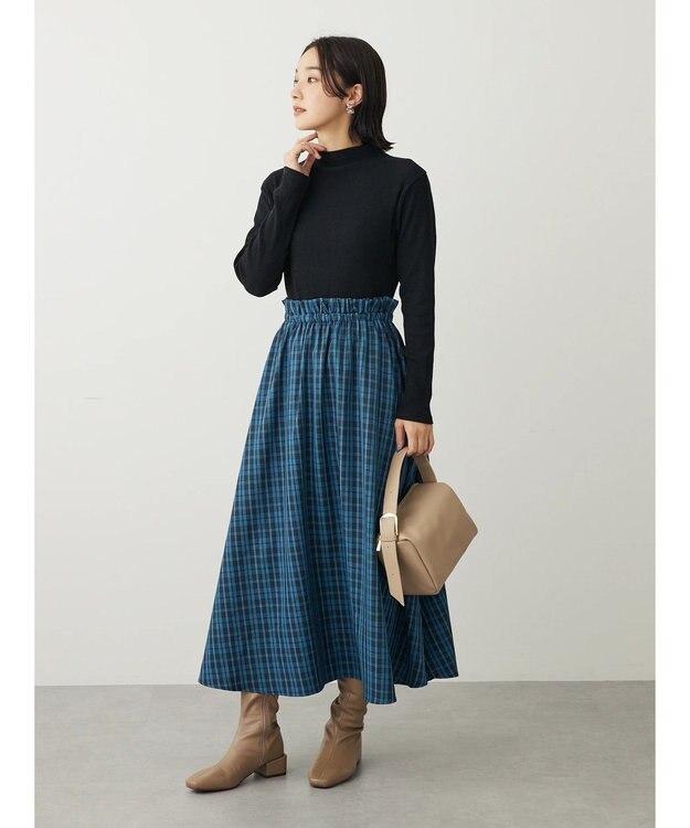 Green Parks ・ＥＬＥＮＣＡＲＥ　ＤＵＥ　チェックキリカエワンピース