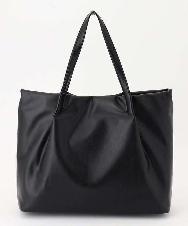 UNBILLION Otias スムースタイプ合皮トートバッグ ブラック