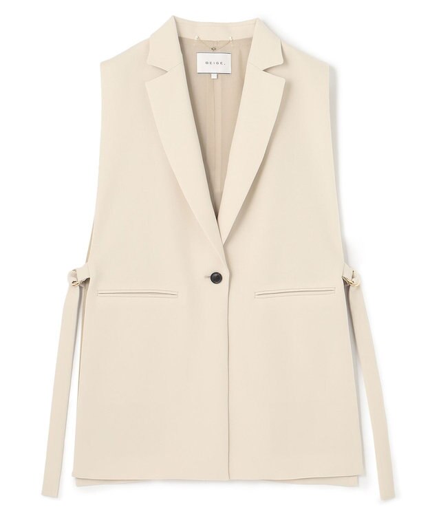 BEIGE， OAK / テーラードジレ Sand