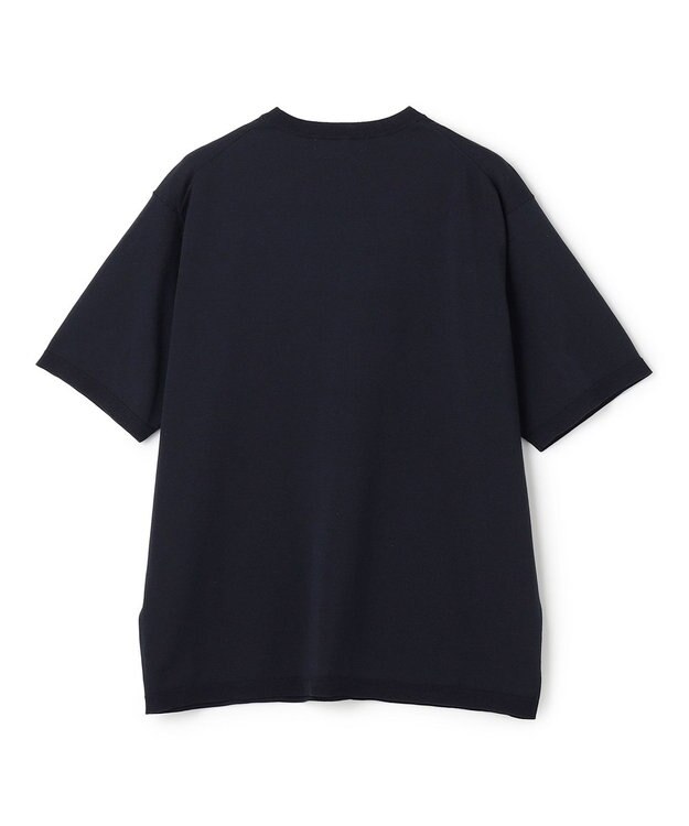 UNFILO MENS アラエルアンチピリングニット クルー ネイビー