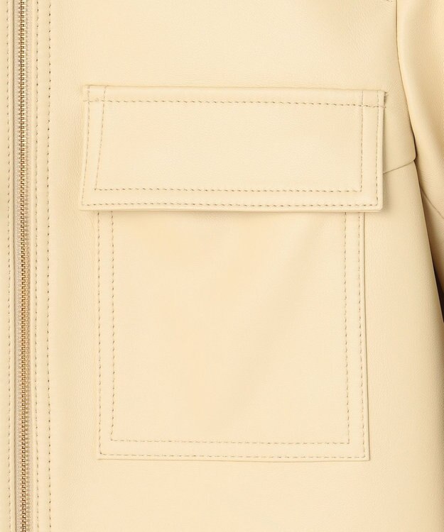 BEIGE， HUBERT / レザージャケット Absinthe