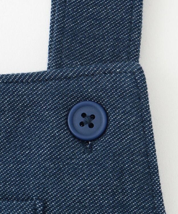 組曲 KIDS 【80-90cm】Check 半袖オーバーオール ネイビー系5