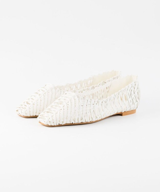 BONTRE 【MIONOTIS/ミオノティス】メッシュパンプス/656B ホワイト