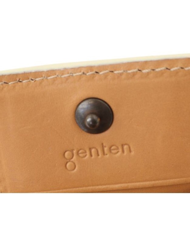genten ダイヤカットワーク　小物入れ付ネックレス シロ