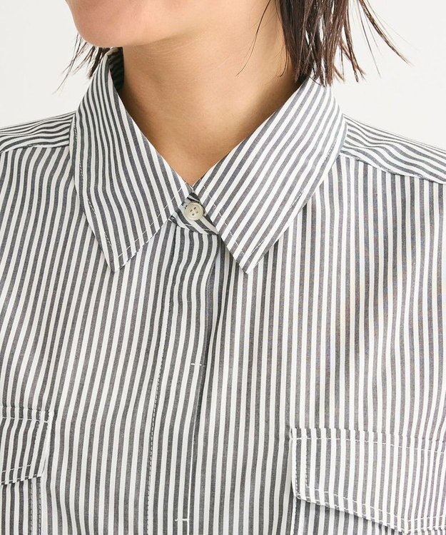 Green Parks ５分袖ショートシャツ Black