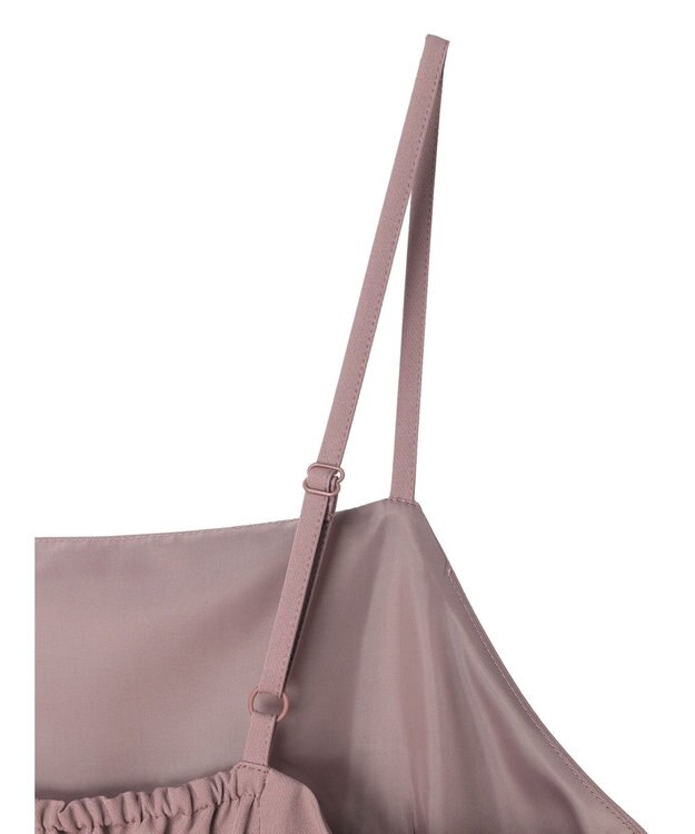 earth music&ecology バックスリットＩラインキャミワンピース Light Beige