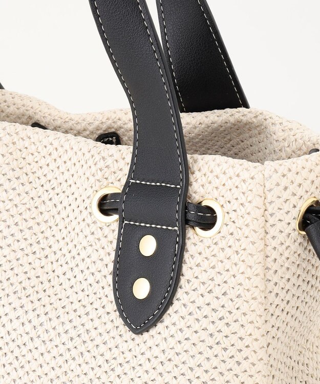 LA BAGAGERIE サイドタッセルサマートート　Sサイズ ホワイト