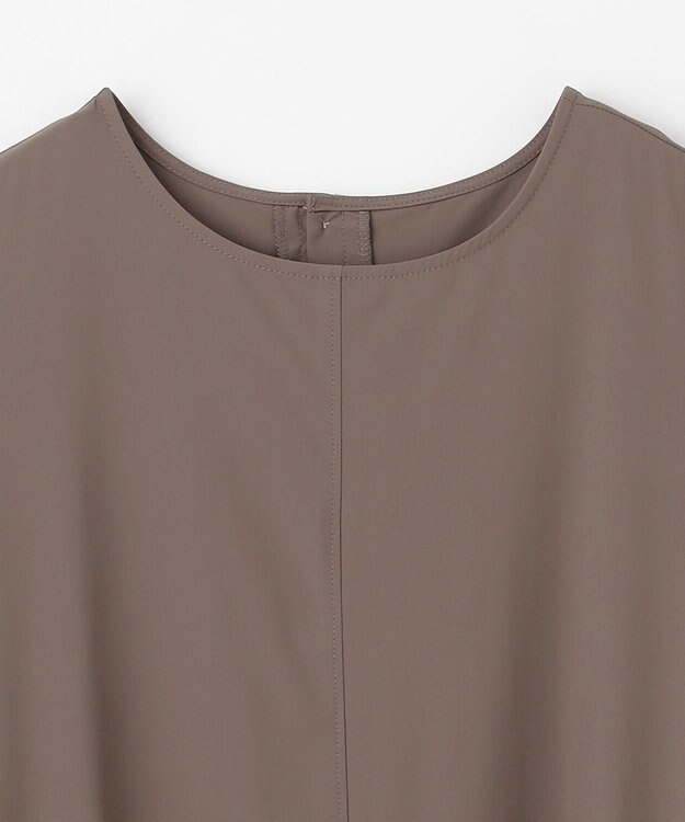 ANY L バルーンシルエットワンピース ブラウン