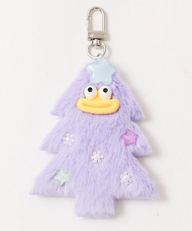 WEGO メリースノーツリーモンスターぬいぐるみキーホルダー パープル