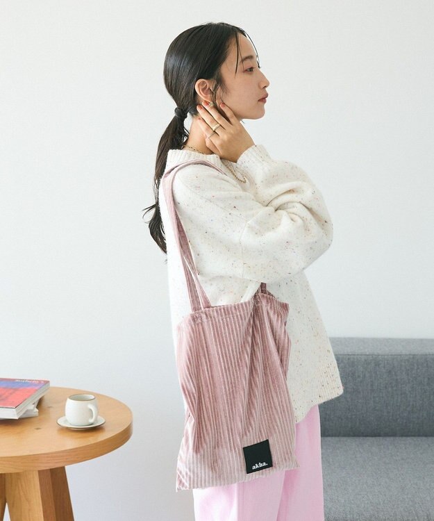 CRAFT STANDARD BOUTIQUE ａｋｈａ．　ベロアトート Light Pink