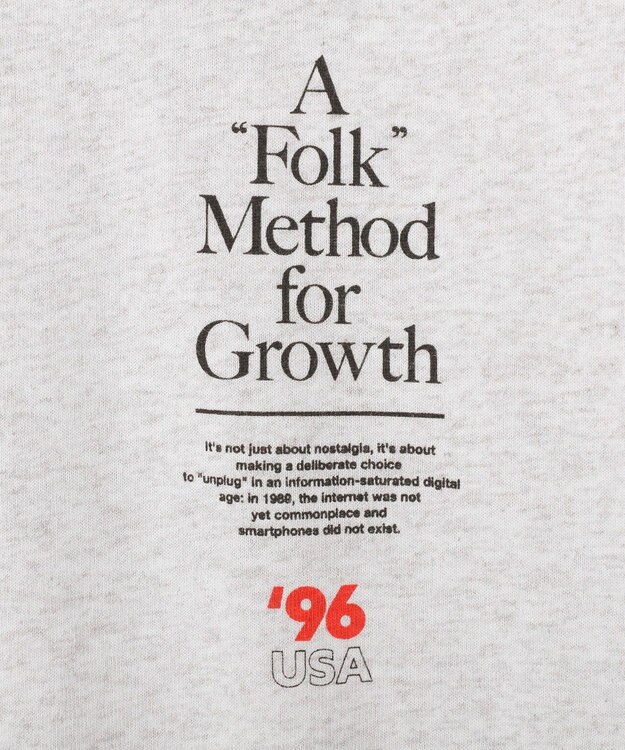 AMERICAN HOLIC BACK PHOTOプリントロンT Light Gray Mixture