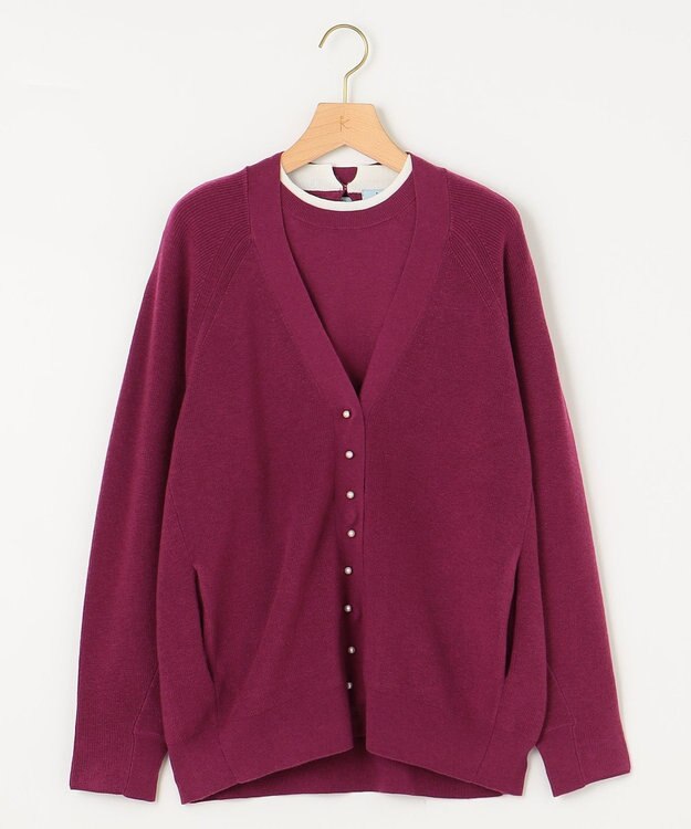 組曲 L 【WEB限定】リラクシーツインニットセット ローズ系