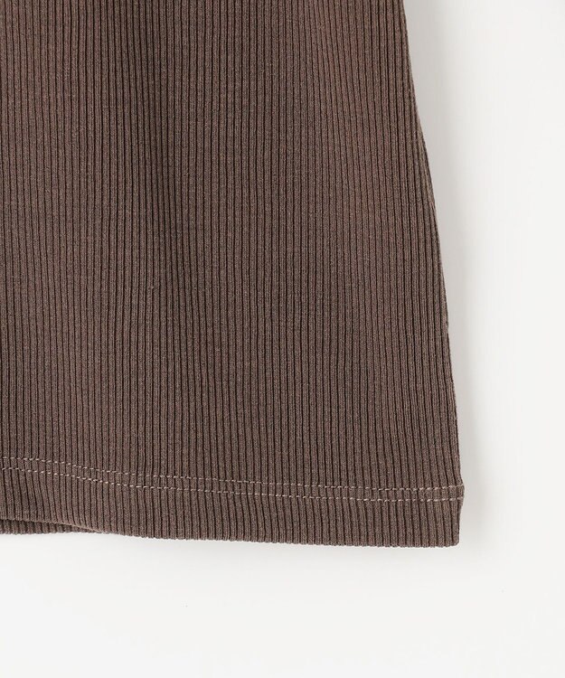 ANY SIS L シアーリブ インナー ブラウン