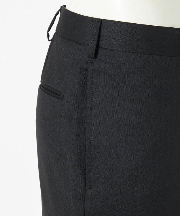 J.PRESS MEN 【定番】【JAPAN CRAFT CLOTH】シャドーヘリンボン スーツ / 背抜き ネイビー系1